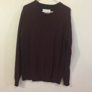 Aeropostale Berry color Sweater Men’s SzL pre💗ed